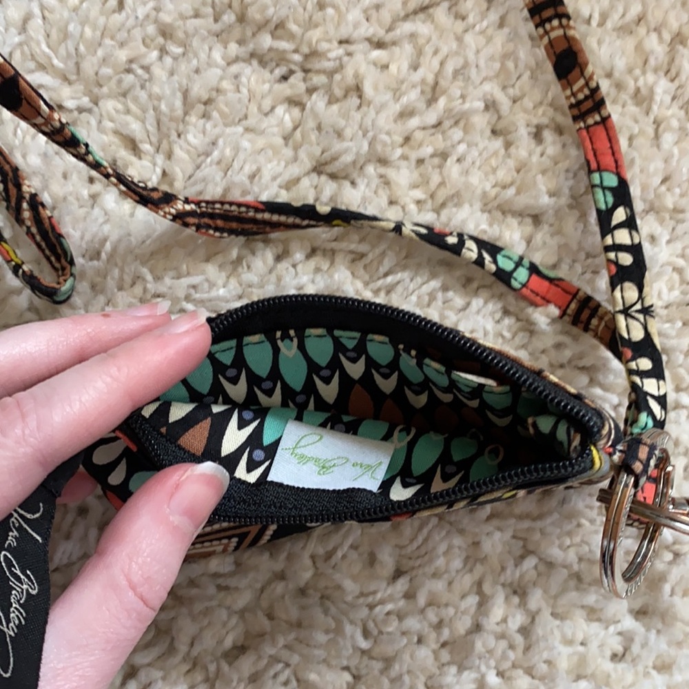 Vera Bradley ID Wallet & Matching Lanyard - Picture 9 of 9